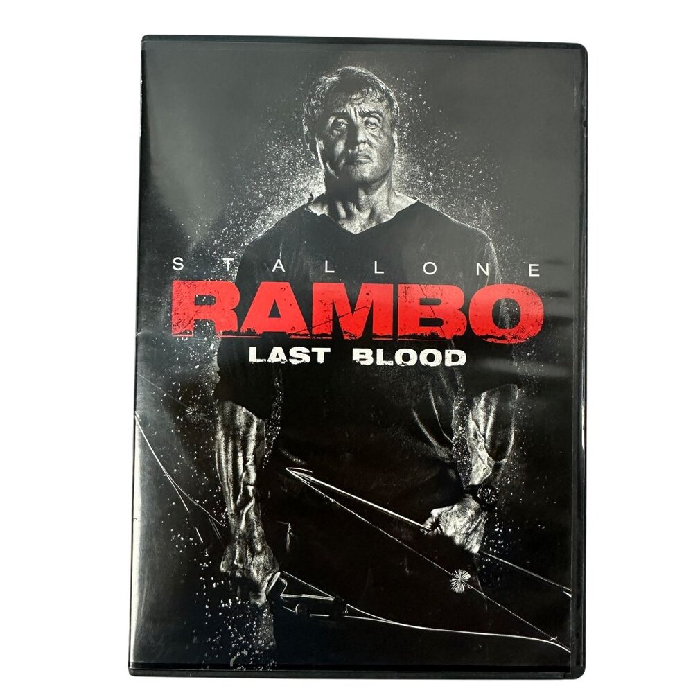 Rambo Last Blood Sylvester Stallone Lionsgate DVD Region 1 2019 Action Adventure